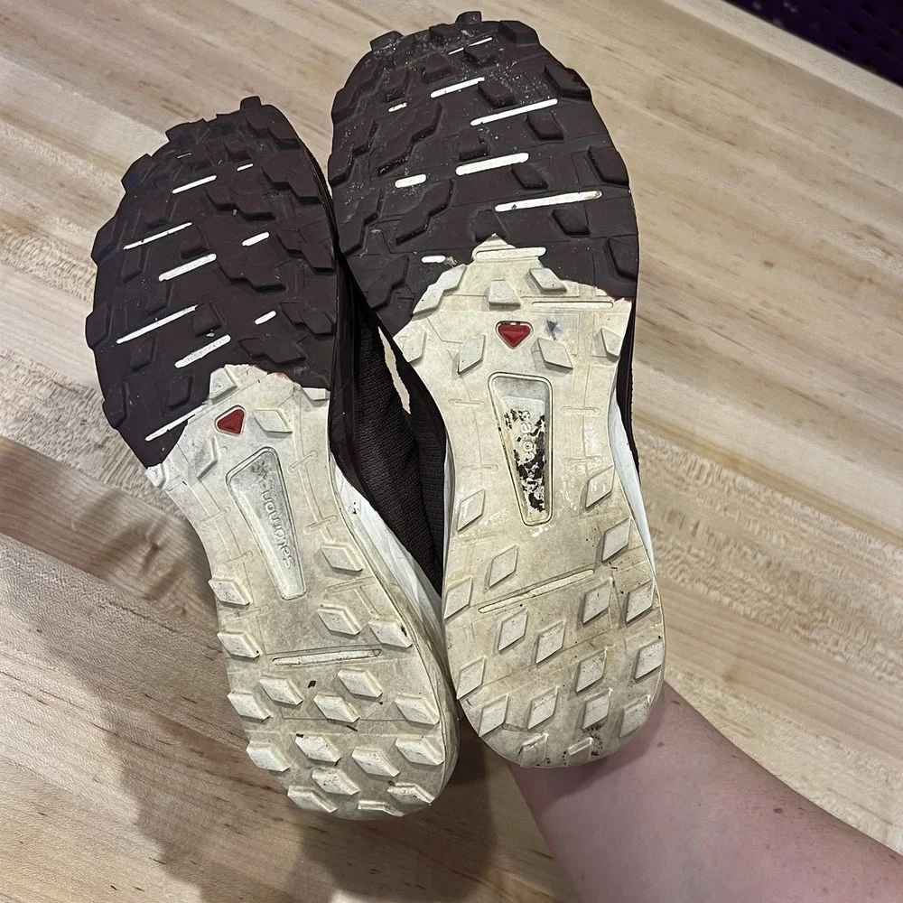 Salomon Sense 4 Pro Shoes Women's Size 7 Purple Plum Trail Running
